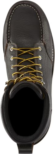 Danner Cedar River 8” Waterproof Aluminum Toe Work Boots for Men - Premium Leather with Breathable Danner Dry & Slip-Resistant Outsole, EH Rated4