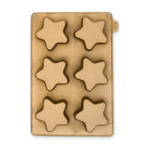 CÉCOA • Moule Silicone Étoiles de Noël 3D • 100% Alimentaire • Sans BPA • Anti-Adhésif...