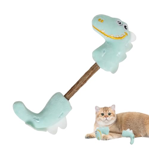 Brinquedos de gato macios, brinquedos de dentição de gatinho | Varinha de teaser de brinquedos de ga