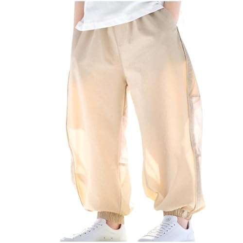 Kids Summer Pants Girls Boys Mesh Pants Lightweight Breathable Pant Casual Outdoor Pant Bgaay Cinch Bottom Trouser