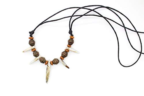 Scddboy Caveman Necklace,Bone Tooth Necklace for men3