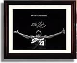Framed LeBron James 