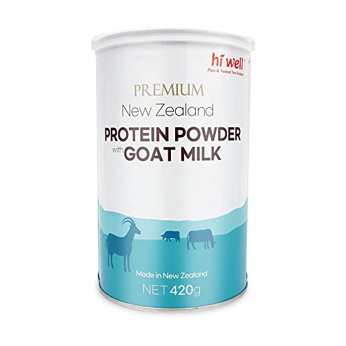 Hi Well Premium New Zealand Protein Powder With Goat Milk 420G #TOP15