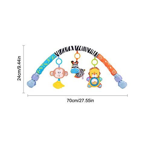 Brinquedo do arco do carrinho de bebê, Acessório de berço de brinquedo carrinho de bebê, Acessório d