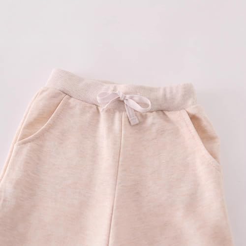 Pants for Boys Casual Drawstring Elastic Waist Sport Joggers Trousers Kids Back to School Uniform Clothes4