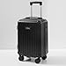 Imagen de WYDEAZ Maleta Cabina 52x34x22 cm Equipaje de Mano Rígido con Portavasos y Soporte para Móvil