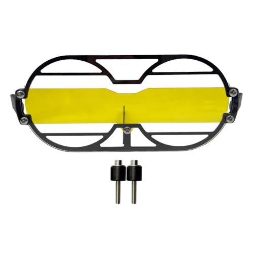 Protection de phare V85TT jaune pour éviter les fissures du bloc optique