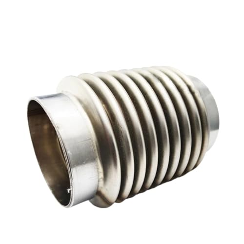 Conector De Tubo Escape Flexible Para Coche, Fuelle Universal De Acero Inoxidable Duradero, Entrada De 51Mm, 63Mm 76Mm Tubo Extremo Automóvil