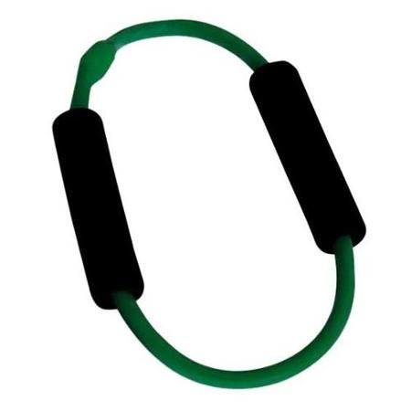 Balego Toning and Fitness Resistance Exercise Ring with Foam Handles, Medium, Green