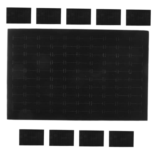 BESPORTBLE 10個 スポンジマット ジュエリーディスプレイマット リング収納パ