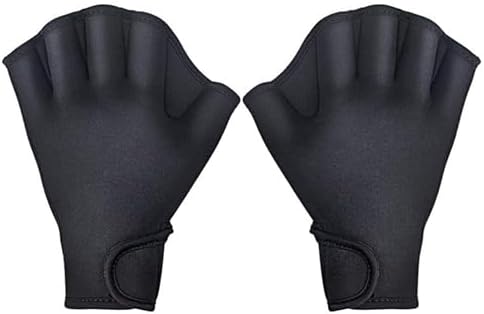 Guantes de Natación,1 Pares Guantes Acuáticos Guantes Palmeados P...