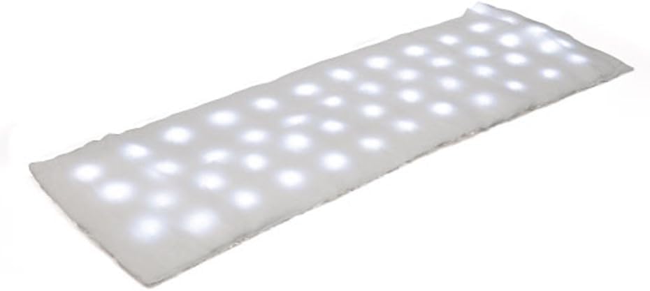 Lighted Table Runner | Snowy Chirstmas Table Decor Table Runner | Battery Operated with 2 Light Modes - 47" x 15.7" (1)