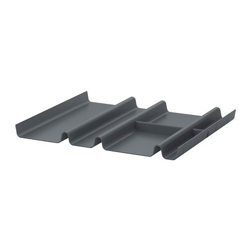 SUMMERA - Drawer insert with 6 compartments, anthracite