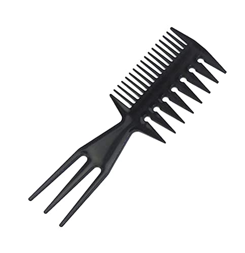Set de 10 Peines Profesionales para Estilizado Negro miniatura 7