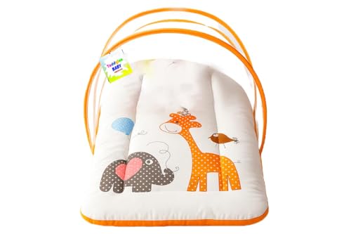 Image of Toddylon Baby Bedding New Born Baby Bed | Mosquito Net | Mattress | Insect Protection Net | Infants | Mosquito Safety Net | Baby Beds | Baby Boys Girls (0-6 Months)