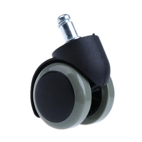 2x2'' Office Chair Universal Swivel Wheel Caster Replacement Rubber PU Nylon-image-32