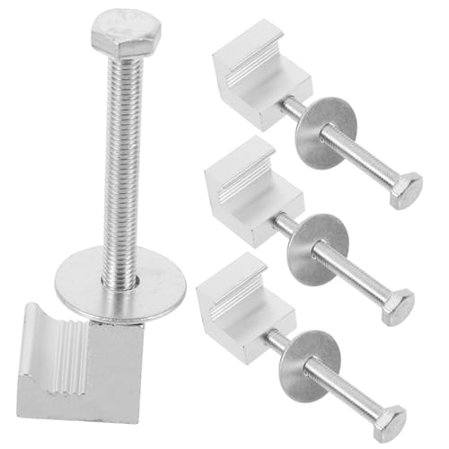 TOPPERFUN Semi Truck Toolbox Holder Mounting Kit 4pcs j Hooks Tool Box Clamp for Trucks