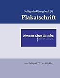plakatschriften  Kalligrafie-Übungsbuch (9) Plakatschrift