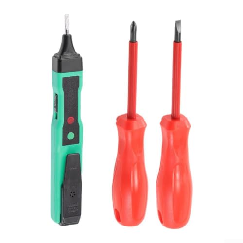 Image of Electrical Continuity Tester Pen For AC DC Polarity Check | Dual alarm system, bright visual signal, loud audible beep, immediate , clear notification(A)