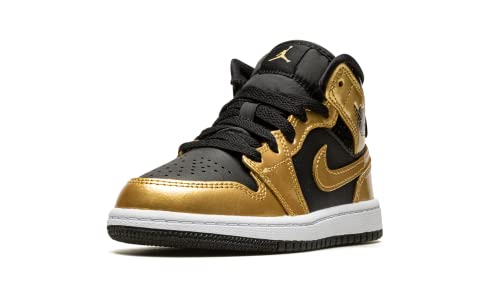 Jordan Preschool 1 Mid SE PS DR6968 071 Metallic Gold - Size 1.5Y4