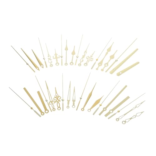 jojofuny 12セット 軽量 アイアン製 掛け時計針 入り クォーツ時計ムーブメント対応 簡単設置 長持ち耐久性 ホーム装飾向け