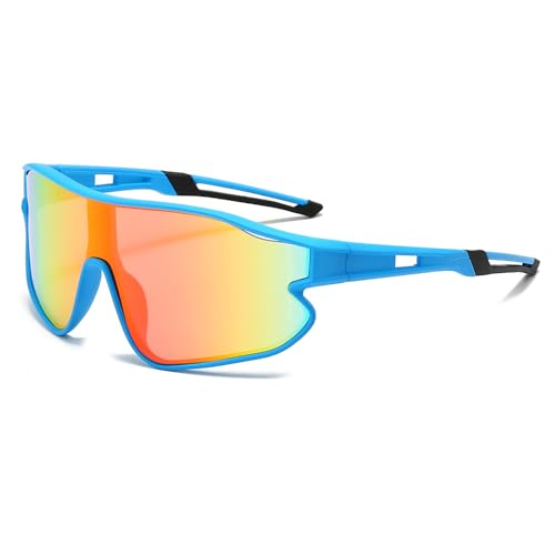 JOVAKIT Kids Baseball Sunglasses for Boys Girls Age 6-16, Youth Baseball Sun Glasses UV400 Sports Cycling Shades