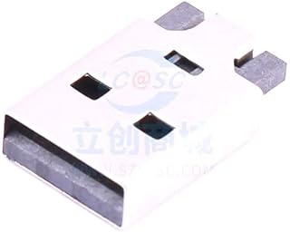 10 Pcs 2.0A Type Male Iron Shell USB Connector SMD Type-A USB-220-BRW