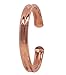 Price comparison product image Copper Bracelet Nr.6 / Hand-forged from solid copper