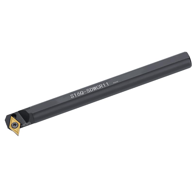 1pc SDWCR Internal Lathe Turning Holder Ferramentas Torno Usinagem S10K S16Q S20R SDWCR07 SDWCR11 Boring Bar for DCMT Lathe Inserts(SDWCR Right,11,S08K)