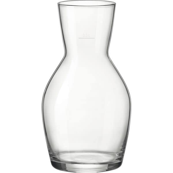 Bormioli Rocco S.p.A. Bormioli Rocco Easy 125022MTV121231 - Jarra (0,50 L, altura: 171 mm, diámetro: 83 mm, cristal)