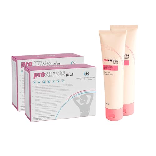 Procurves Cápsulas y Crema para Aumentar el Pecho y Reafirmarlo - 2 Piezas (2)