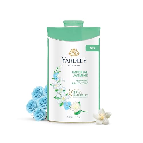 Image of Yardley London Imperial Jasmine Perfumed Talc 100g