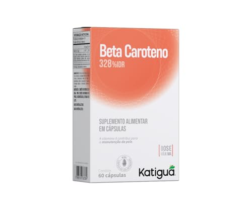 Katiguá, Betacaroneto, Dose máxima, 200% de IDR, Sem Sabor, 30 Cápsulas rígidas • 30 doses