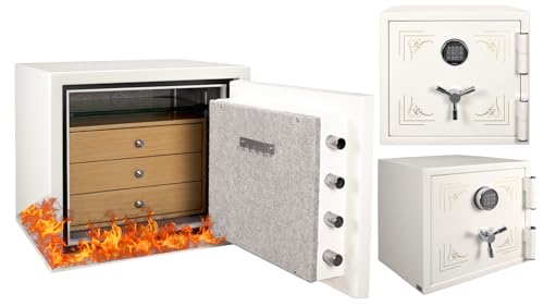 Barska White Jewelry Safe