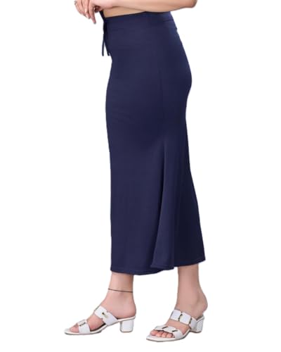 Image of LADLA FASHION] Women's Saree Shapewear - Mermaid Cut Saree Shaper Petticoat with Side Slit,