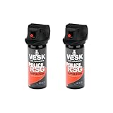 Pfefferspray 2X 50ml VESK Pfefferschaum Foam Sprühart: Schaum EXTREM stark Flip-Top-Deckel Abwehrspray