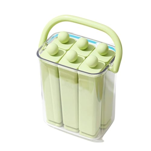 Molde de cubitos de hielo para botella de agua de silicona con caja y asa miniatura 1