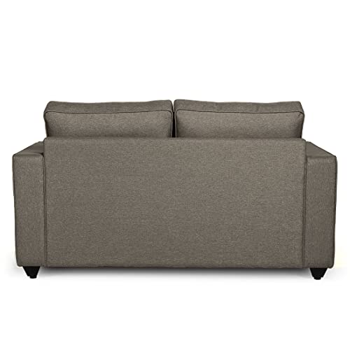 Image of Wakefit Sofa Set | 3 Year Warranty | Sofa 4 Seater, 4 Seater Sofa for Living Room, Wooden Sofa Set, Sofa Set 2+1+1 Seater - Napper(Omega : Grey)