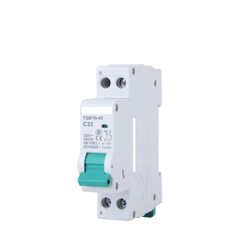 Disjoncteur phase neutre DPN 32A DZ267 pour tableau électrique monophasé