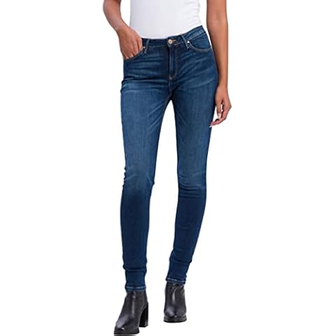 Cross Jeans Women's Alan Skinny Jeans, Blue (Dark Mid Blue 160), W30/L32 (Size: 30/32) Cover