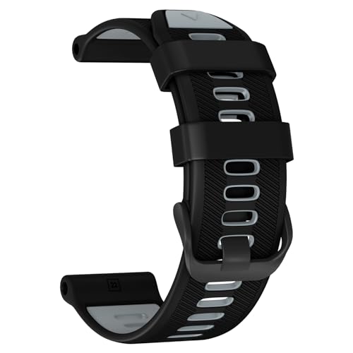 U-LIMVE Strap for Garmin Forerunner 965/Forerunner 955/Forerunner 945/Forerunner 935, Soft Silicone 22mm Replacement Bands