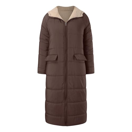 Vêtement d'extérieur chaud de haute qualité : manteau long et réversible
