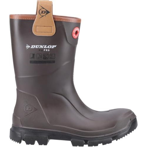 DUNLOP Purofort Rigpro Mi-mollet Mixte - Botte de sécurité imperméable - 6