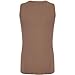 A2Z 4 Kids Girls Ribbed Vest Top 100% Cotton Stylish Top Summer Comfortable Fashion - Vest 002 Mocha 11-12