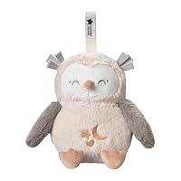 Tommee Tippee OllieOwl Deluxe Baby and Toddler Sound and Light Sleep Aid, Automatic CrySensor Soothes with 3 Natural Sounds and 3 Lullabies, Adjustable Volume, Soft Plush Fabric, USB Rechargeable
