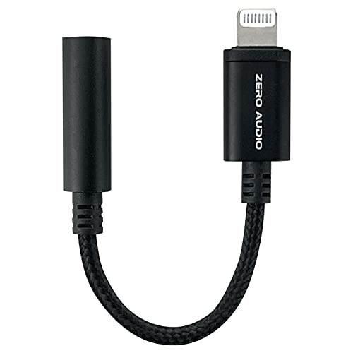 オーディオアダプター ブラック Lightning接続*9 Amazon.co.jp: ZERO AUDIO Lightning-Φ3.5 オーディオ変換 極強