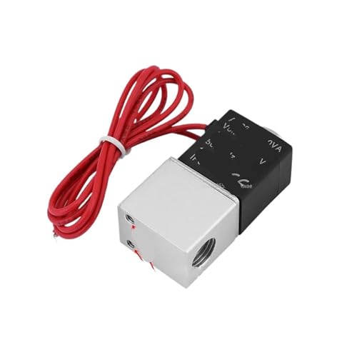 Válvula solenoide 2V025-1/4 de 2 vías DC 12V para control de aire 4