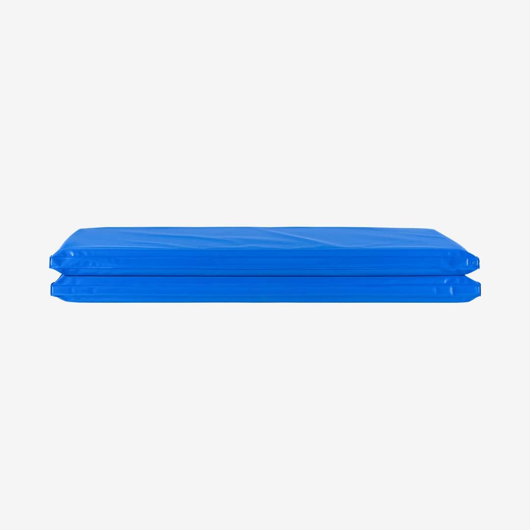KinderMat, 5/8" Thick, 4-Section Rest Mat, 45" x 19" x 5/8", NEW - NOT RESOLD, Red/Blue, Great for School, Daycare, Travel, and Home, Made in THE USA