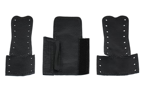 GEWA Leather Specialties hand guard trombone - leather cuff set consisting of 3 parts with lace fastener - suitable for Yamaha 682