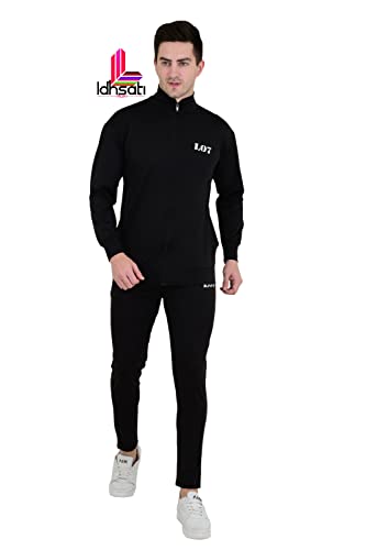 Image of Men's Winter Zipper Sports Four Way Nylon Lycra Track Suit Set, Men's Volleyball Track Suit, Men's Team Handball Tracksuit, Men Tennis Track Suit
